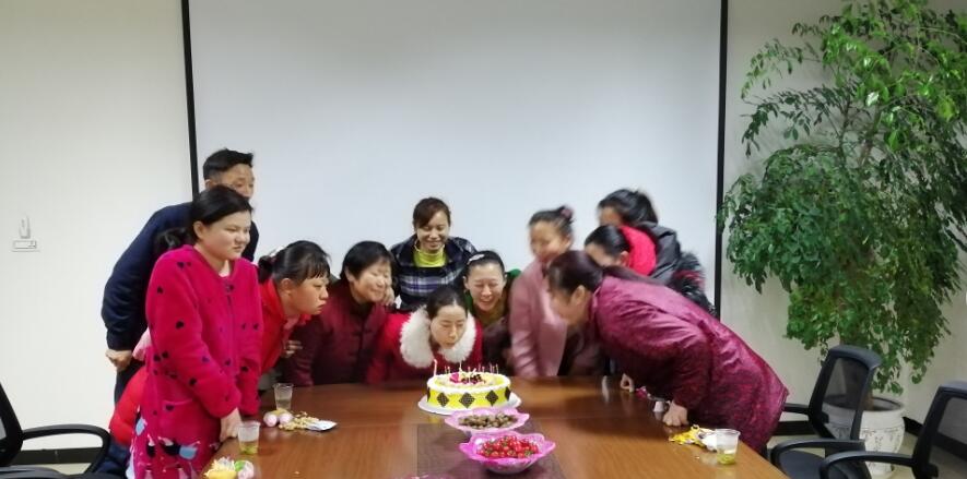 祝公司的壽星們生日快樂(lè)、工作順心