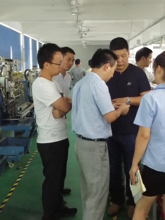 熱烈歡迎賽爾康和小米公司領導蒞臨我司檢查指導工作（2019-08-15）