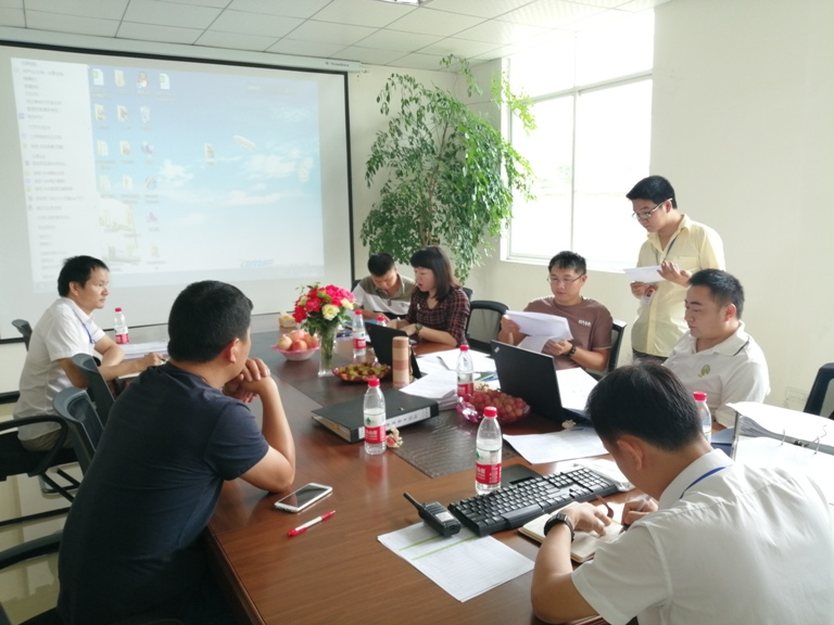 熱烈歡迎奧海科技公司的四位領導到我司進行現(xiàn)場審核（2019-09-04）